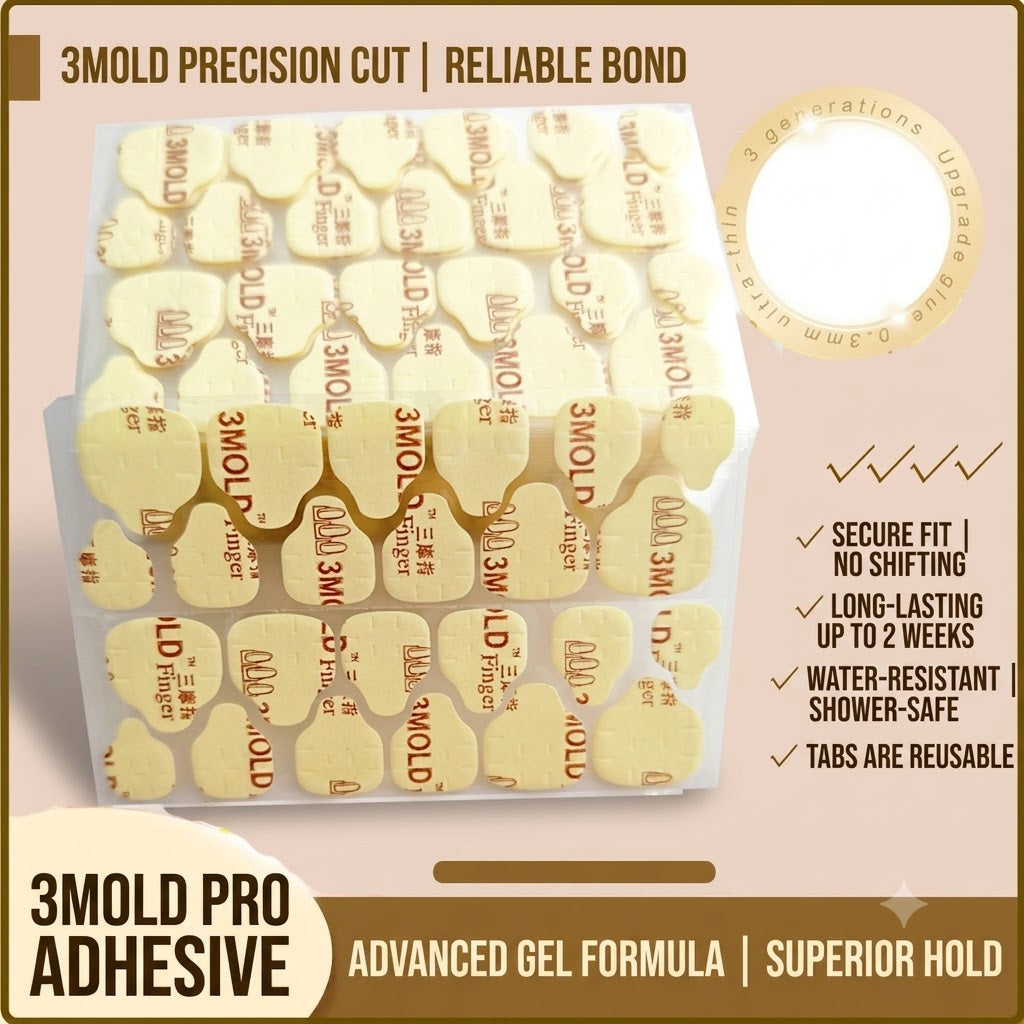 Ultra-Thin Self-Adhesive Nail Stickers for Strong Hold