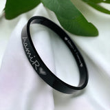 8mm Customized Personalised Laser Engraved Stainless Steel Gold Openable Bangle Cuff Kada For Men