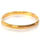 Laser V Nakshi 22K Gold Brass Punjabi Sardardji Sikh Kada Bangle Men