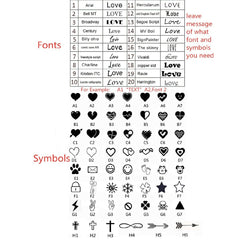 Customized Personalised Letter Engraved ID Wrist Band Bracelet Men