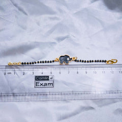 Black Beads Turkish Evil Eye Hand Mangalsutra Pack Of 2 Kids