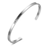 5mm Matte Finish 316 Surgical Stainless Steel Customized Personalised Laser Engraved Free Size Cuff Kada Bangle Bracelet Unisex