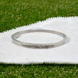 4mm Matte Finish 316 Surgical Stainless Steel Silver Customized Personalised Laser Engraved Kada Bangle Bracelet Unisex