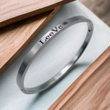 4mm Matte Finish 316 Surgical Stainless Steel Silver Customized Personalised Laser Engraved Kada Bangle Bracelet Unisex