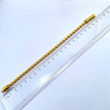Popcorn Black 316L Stainless Steel Magnetic Clasp Bracelet For Men
