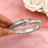 Snake Cobra Lock Cubic Zirconia 18K Gold Anti Tarnish Choker Necklace for Women