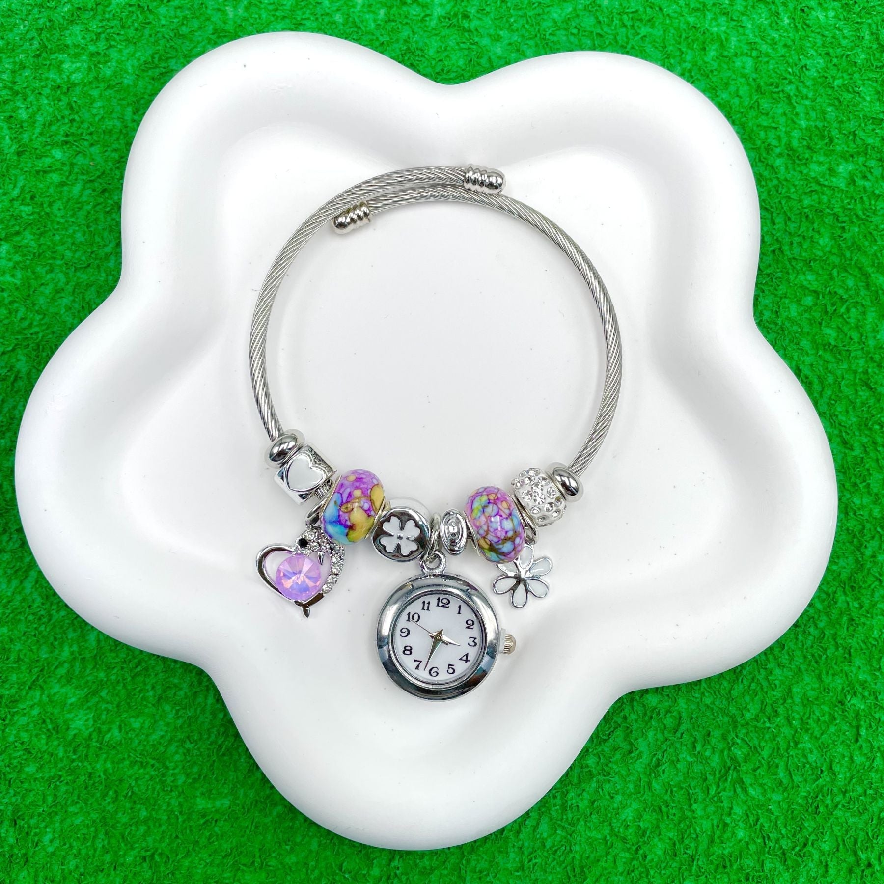 Heart Pandora Zirconia Bracelet Pandora Moments Pavé Heart Clasp