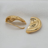 Edge Ear 18K Gold Brass Anti Tarnish Ear Cuff Earring For Women