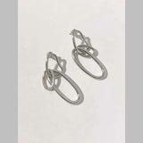 Chain Silver Anti Tarnish Dangler Drop Earring For Women