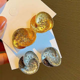 Flower Cubic Zirconia 18K Gold Anti Tarnish Stud Earring For Women