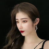 Snake Silver Anti Tarnish Single Ear Cuff Earring For Women