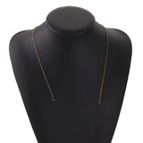 Slim Link Gold Copper Necklace Chain For Women