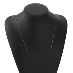 Slim Link Silver Copper Necklace Chain For Women