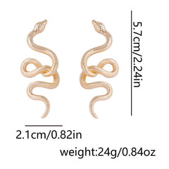 18K Gold Cubic Zirconia Long Dangler Earring Pair For Women