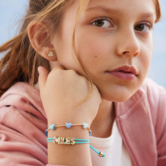 Heart Love 18K Gold Anti Tarnish Adjustable Bracelet For Women