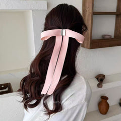 Multi Color Magnetic Bow Gold Plated Plain Hair Accessories For Women