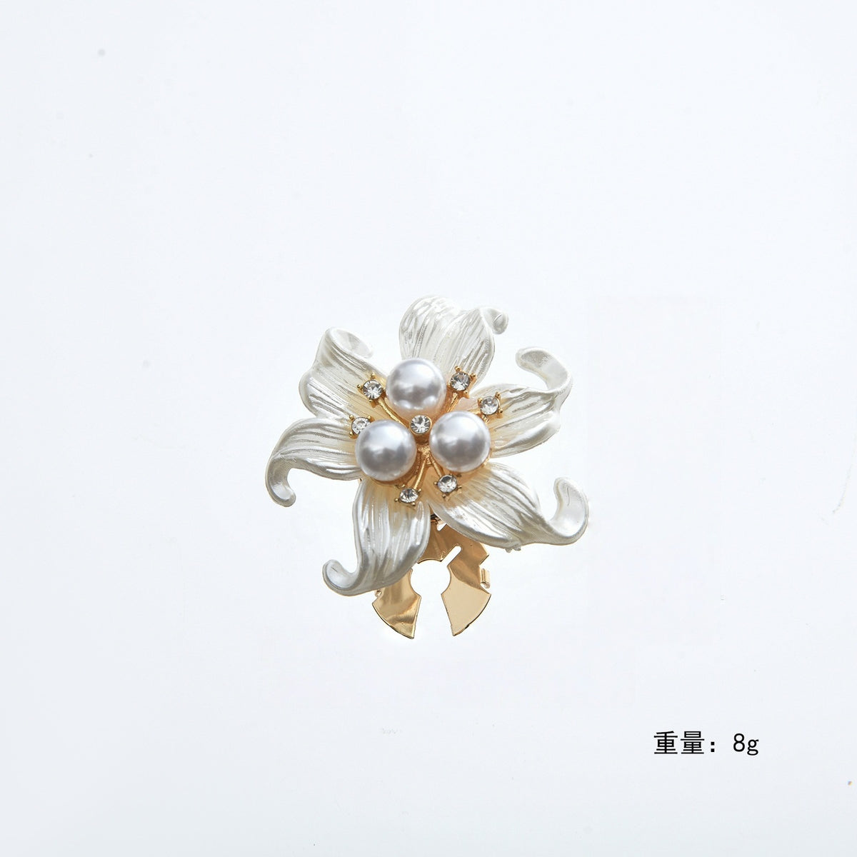 Multi Color Classic Floral Gold Silver Plated Pearl Brass Button Cover