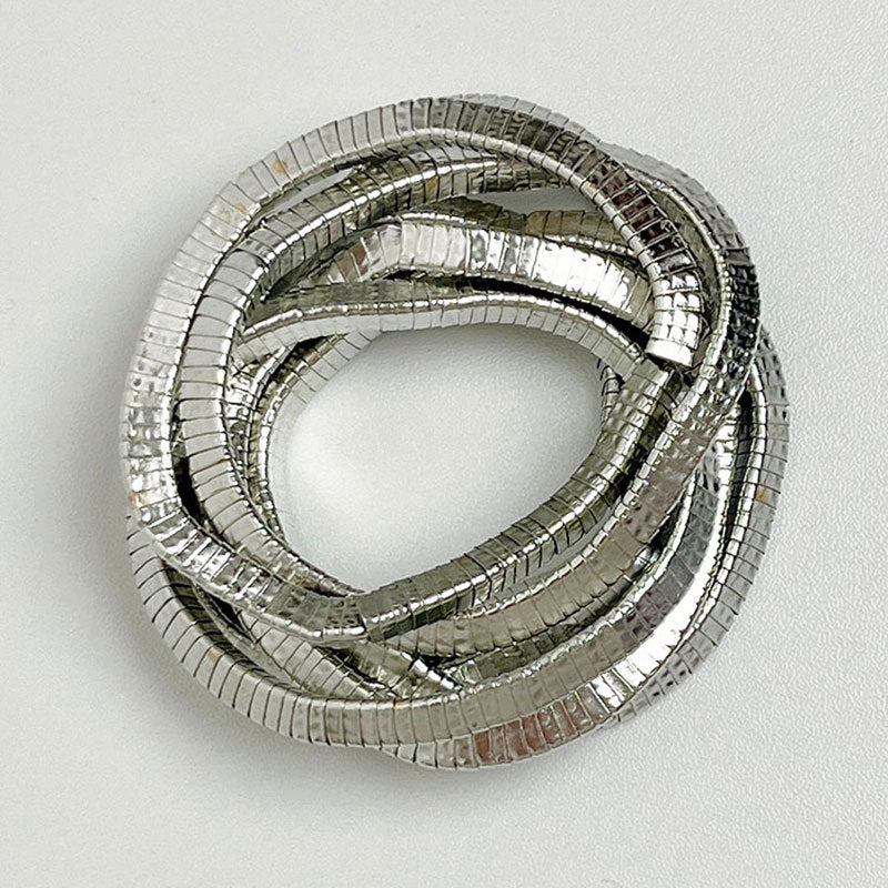 18K Gold Silver Anti Tarnish Multi-Layer Bracelet For Women