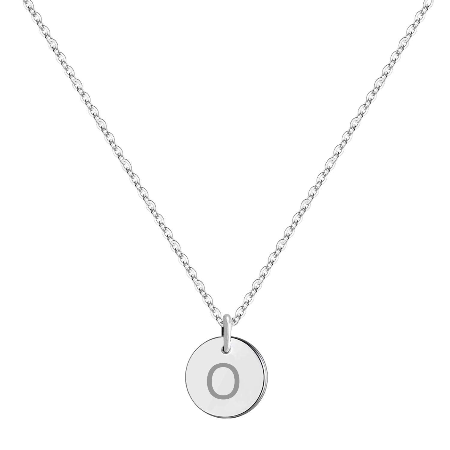 Copper Silver Medallion Charm necklace Pendant Chain Women