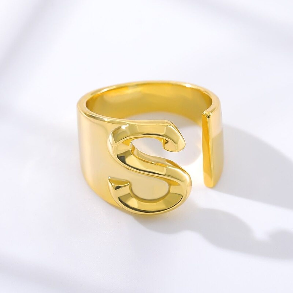 Classic Men's Solitaire Ring, 4.42CT Bezel Set Asscher Moissanite Ring
