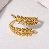 dual-leaf-each-18k-gold-stainless-steel-free-size-ring-women