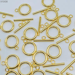 Gold Toggle Hook