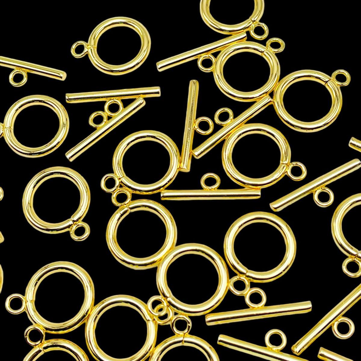 Gold Toggle Hook