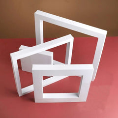 Square White Foam Photography Background Props Pack Of 4