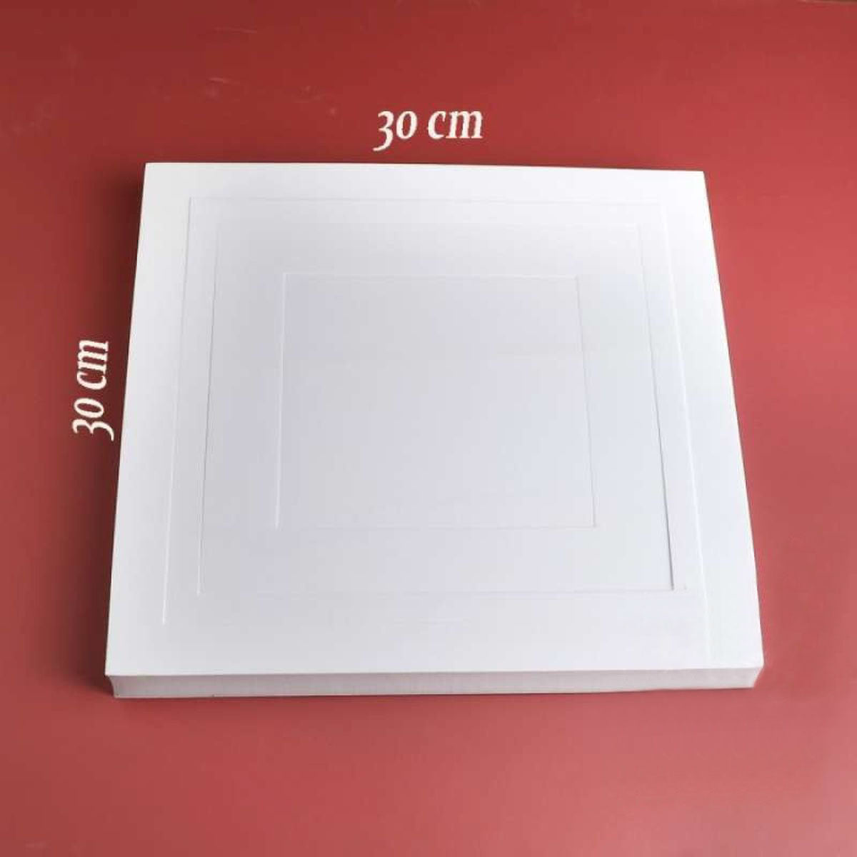 Square White Foam Photography Background Props Pack Of 4