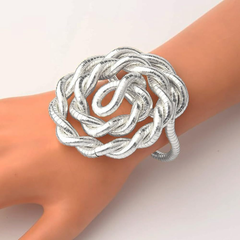 Snake Silver Plated Alloy Necklace For Women