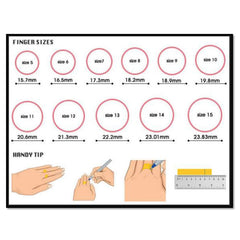 Screw Stainless Steel Cubic Zirconia Gold Band Ring For Women