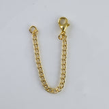 Link Gold Copper Watch Charm Chain For Women