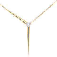 Minimalist Y Necklace