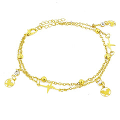 Butterfly Stylish Indo Western Dainty Delicate Charms Single Leg Payal