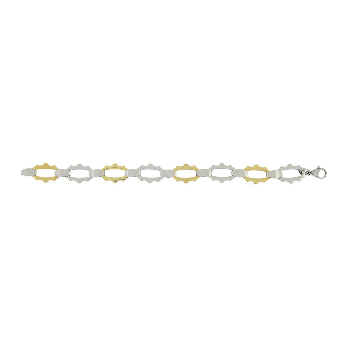 Designer Gold Plated 316 Stainless Steel Links Bracelet For Men