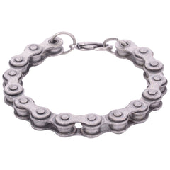 Biker Cycle Chain Oxidized Look Funky Bracelet For Men