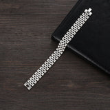 316L Stainless Steel Watch Belt Style Stylish Bracelet For Men