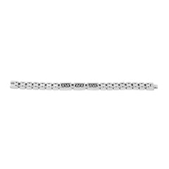 Solid Stainless Steel Geometric Dual Side Stylish Bracelet For Men