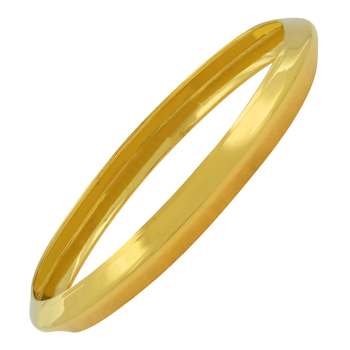 Punjabi Sikh Sardarji 22K Gold Plated Brass Kada Bangle For Men