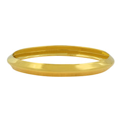 Punjabi Sikh Sardarji 22K Gold Plated Brass Kada Bangle For Men