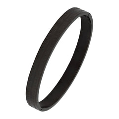 Designer Black Stainless Steel Bangle Kada Bracelet Men