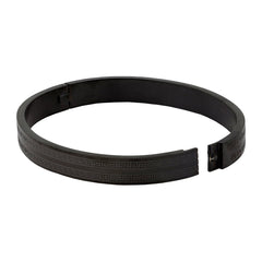Designer Black Stainless Steel Bangle Kada Bracelet Men
