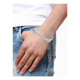 Designer Arrow Stainless Steel Openable Bangle Cuff Kada Bracelet Men