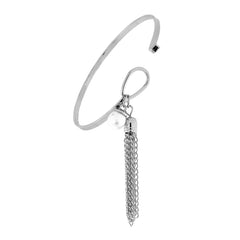 Stylish Delicate Dangling Brass Bangle Kada Cuff Bracelet Women Girls