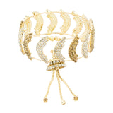 Stretchable 18K Gold Brass Bangle Cuff Kada Bracelet Girls Women