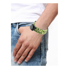 Green Compass Outdoor Camping Adventure Wrist Band Paracord Bracelet