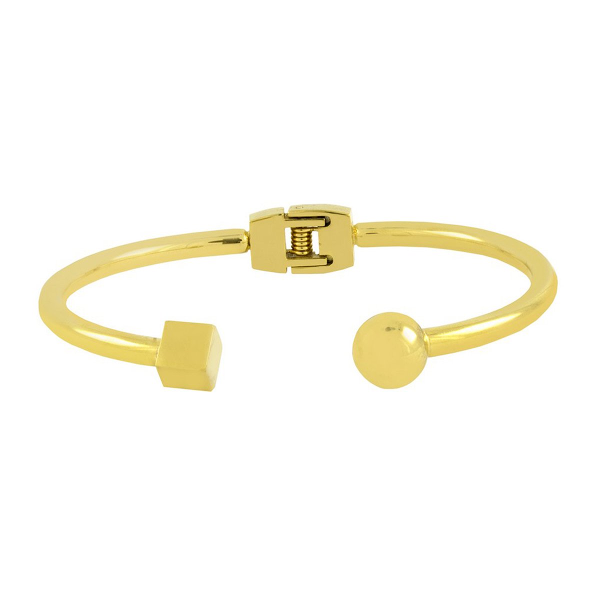 Designer 18K Gold Stainless Steel Cuff Kada Bangle Bracelet For Women