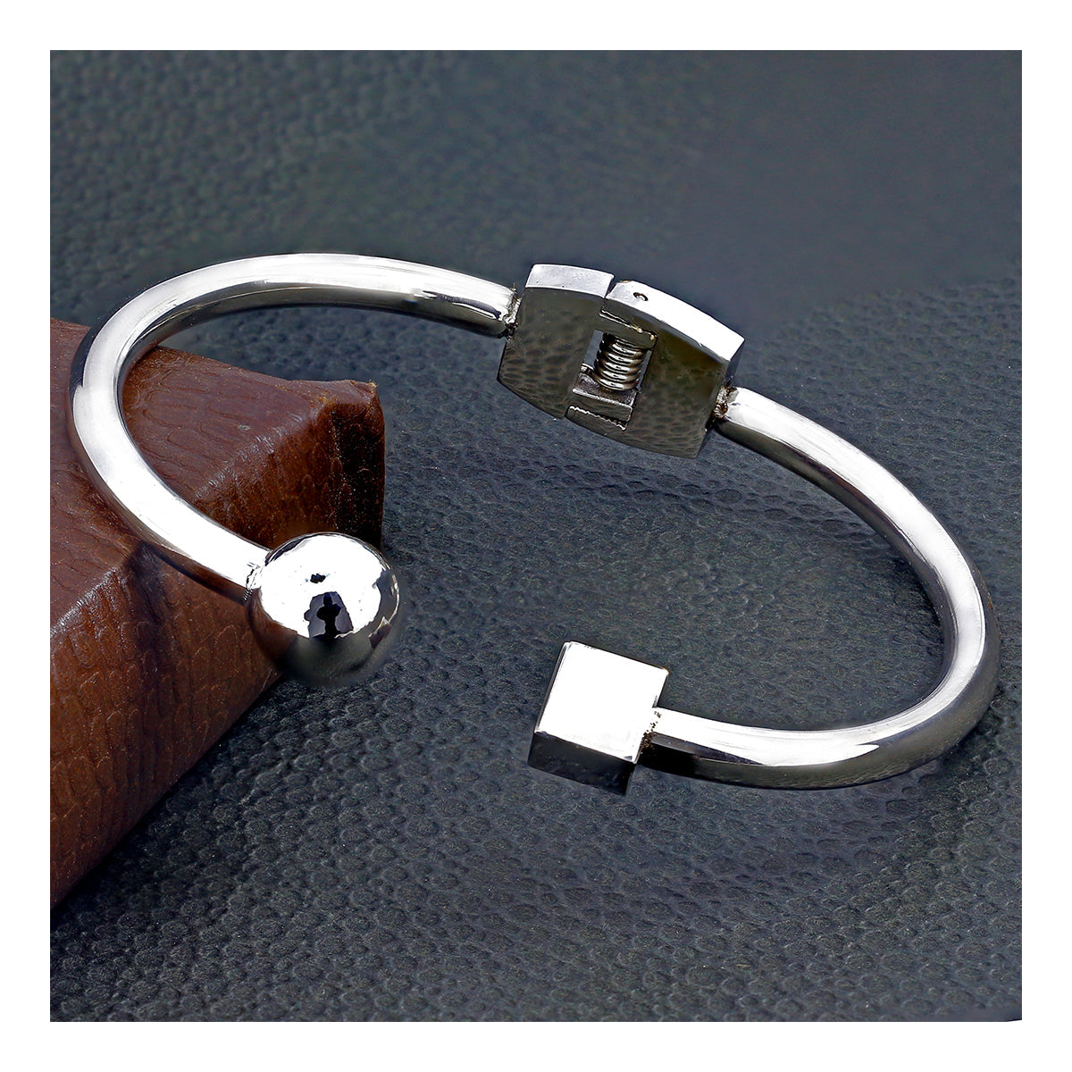 Designer Stainless Steel Cuff Kada Bangle Bracelet For Girls Women