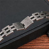 Stylish Italian Black 316L Stainless Steel Openable Kada Bracelet Men