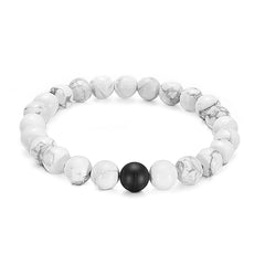 Howlite Lava Reiki Meditation Yoga Healing Beads Distance Bracelet